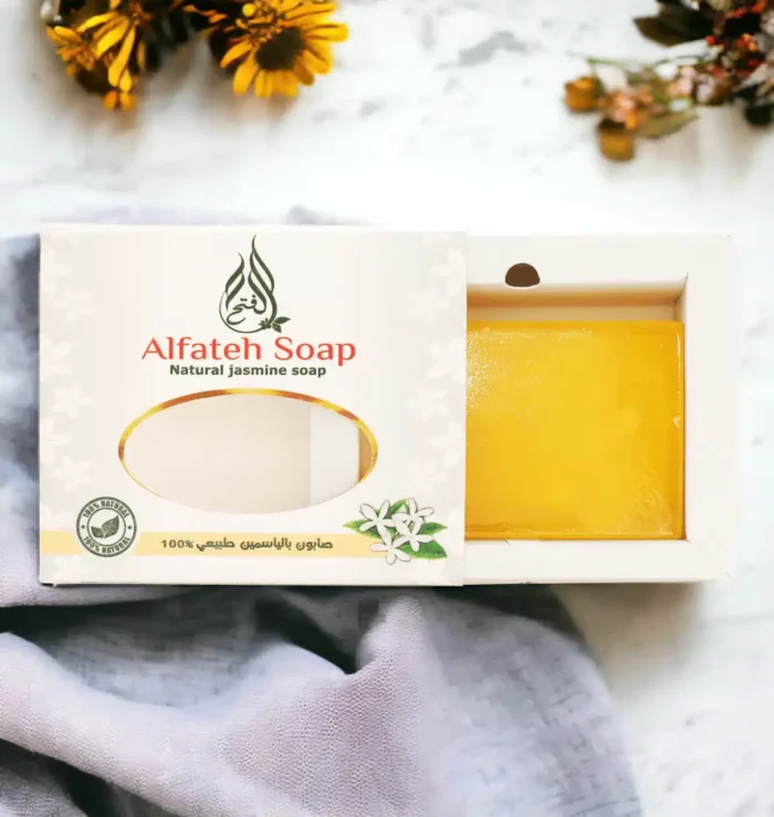 Natural Glycerin Soap with Jasmin (100g)