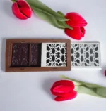 Natural Frankincense Soap Set in a Wooden Box – ( 3pcs – 125G each)