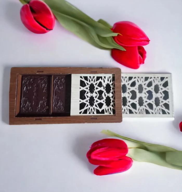 Natural Frankincense Soap Set in a Wooden Box – ( 3pcs – 125G each)