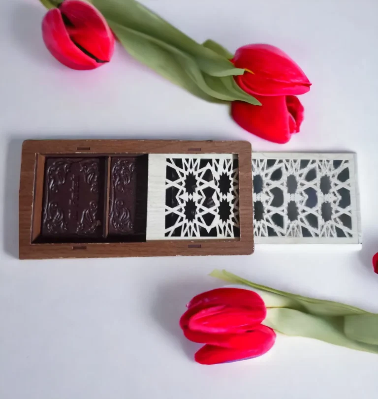 Natural Frankincense Soap Set in a Wooden Box – ( 3pcs – 125G each)