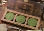 Natural Laurel & Olive Oils Soap Set ( 3 Rounded Pcs – 145g each )